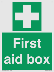 first aid box